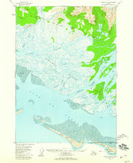 Cordova B-4 Alaska Historical topographic map, 1:63360 scale, 15 X 15 Minute, Year 1951