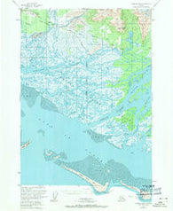 Cordova B-4 Alaska Historical topographic map, 1:63360 scale, 15 X 15 Minute, Year 1951