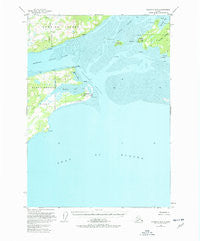 Cordova B-6 Alaska Historical topographic map, 1:63360 scale, 15 X 15 Minute, Year 1951