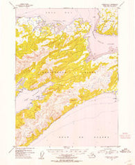 Cordova B-7 Alaska Historical topographic map, 1:63360 scale, 15 X 15 Minute, Year 1953