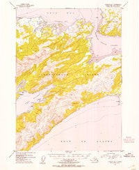Cordova B-7 Alaska Historical topographic map, 1:63360 scale, 15 X 15 Minute, Year 1953