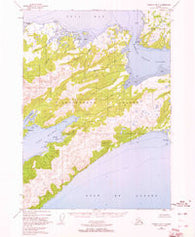 Cordova B-7 Alaska Historical topographic map, 1:63360 scale, 15 X 15 Minute, Year 1950