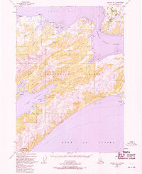 Cordova B-7 Alaska Historical topographic map, 1:63360 scale, 15 X 15 Minute, Year 1950