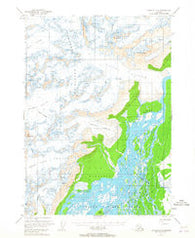 Cordova C-3 Alaska Historical topographic map, 1:63360 scale, 15 X 15 Minute, Year 1951