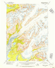 Cordova C-4 Alaska Historical topographic map, 1:63360 scale, 15 X 15 Minute, Year 1953