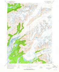 Cordova C-4 Alaska Historical topographic map, 1:63360 scale, 15 X 15 Minute, Year 1950