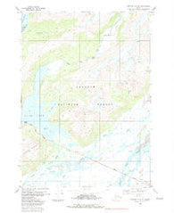 Cordova C-5 SE Alaska Historical topographic map, 1:25000 scale, 7.5 X 7.5 Minute, Year 1983