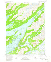 Cordova C-5 Alaska Historical topographic map, 1:63360 scale, 15 X 15 Minute, Year 1951