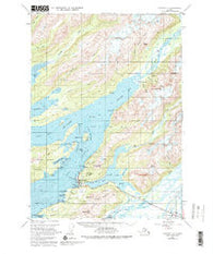 Cordova C-5 Alaska Historical topographic map, 1:63360 scale, 15 X 15 Minute, Year 1951