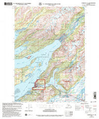 Cordova C-5 Alaska Historical topographic map, 1:63360 scale, 15 X 15 Minute, Year 2000