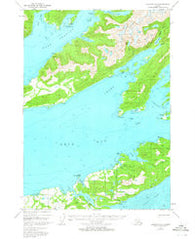 Cordova C-6 Alaska Historical topographic map, 1:63360 scale, 15 X 15 Minute, Year 1950