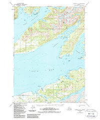 Cordova C-6 Alaska Historical topographic map, 1:63360 scale, 15 X 15 Minute, Year 1950
