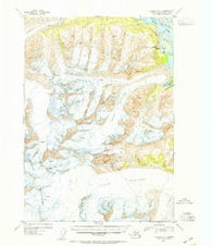 Cordova D-3 Alaska Historical topographic map, 1:63360 scale, 15 X 15 Minute, Year 1953