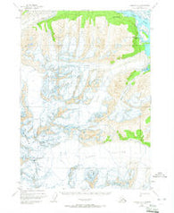 Cordova D-3 Alaska Historical topographic map, 1:63360 scale, 15 X 15 Minute, Year 1950