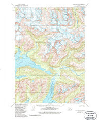 Cordova D-6 Alaska Historical topographic map, 1:63360 scale, 15 X 15 Minute, Year 1951