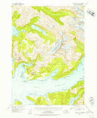Cordova D-7 Alaska Historical topographic map, 1:63360 scale, 15 X 15 Minute, Year 1952