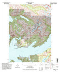 Cordova D-7 Alaska Historical topographic map, 1:63360 scale, 15 X 15 Minute, Year 1994