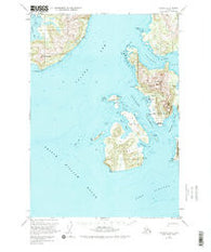 Cordova D-8 Alaska Historical topographic map, 1:63360 scale, 15 X 15 Minute, Year 1951