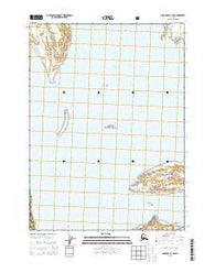 Cordova A-1 SW Alaska Current topographic map, 1:25000 scale, 7.5 X 7.5 Minute, Year 2015