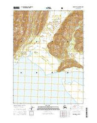 Cordova A-2 NE Alaska Current topographic map, 1:25000 scale, 7.5 X 7.5 Minute, Year 2014