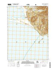 Cordova A-2 NW Alaska Current topographic map, 1:25000 scale, 7.5 X 7.5 Minute, Year 2014