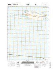 Cordova A-3 NE Alaska Current topographic map, 1:25000 scale, 7.5 X 7.5 Minute, Year 2014