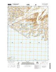 Cordova B-4 SE Alaska Current topographic map, 1:25000 scale, 7.5 X 7.5 Minute, Year 2014