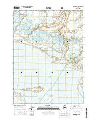 Cordova B-5 NE Alaska Current topographic map, 1:25000 scale, 7.5 X 7.5 Minute, Year 2014