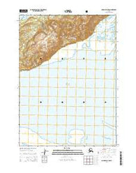 Cordova B-5 NW Alaska Current topographic map, 1:25000 scale, 7.5 X 7.5 Minute, Year 2014