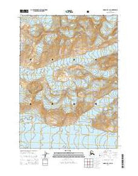 Cordova C-1 NE Alaska Current topographic map, 1:25000 scale, 7.5 X 7.5 Minute, Year 2014