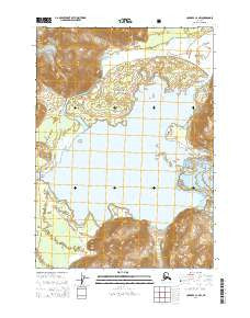 Cordova C-2 NW Alaska Current topographic map, 1:25000 scale, 7.5 X 7.5 Minute, Year 2014