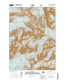 Cordova C-3 NW Alaska Current topographic map, 1:25000 scale, 7.5 X 7.5 Minute, Year 2014