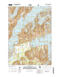 Cordova C-4 SE Alaska Current topographic map, 1:25000 scale, 7.5 X 7.5 Minute, Year 2014