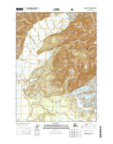 Cordova C-4 SW Alaska Current topographic map, 1:25000 scale, 7.5 X 7.5 Minute, Year 2014