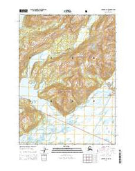 Cordova C-5 SE Alaska Current topographic map, 1:25000 scale, 7.5 X 7.5 Minute, Year 2014