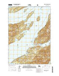 Cordova C-5 SW Alaska Current topographic map, 1:25000 scale, 7.5 X 7.5 Minute, Year 2014