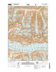 Cordova D-1 SE Alaska Current topographic map, 1:25000 scale, 7.5 X 7.5 Minute, Year 2014