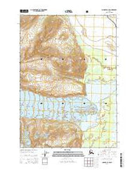Cordova D-2 SW Alaska Current topographic map, 1:25000 scale, 7.5 X 7.5 Minute, Year 2014
