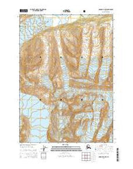 Cordova D-3 NW Alaska Current topographic map, 1:25000 scale, 7.5 X 7.5 Minute, Year 2014
