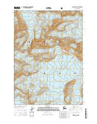 Cordova D-3 SW Alaska Current topographic map, 1:25000 scale, 7.5 X 7.5 Minute, Year 2014