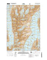 Cordova D-4 NE Alaska Current topographic map, 1:25000 scale, 7.5 X 7.5 Minute, Year 2014
