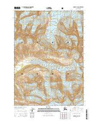 Cordova D-4 SE Alaska Current topographic map, 1:25000 scale, 7.5 X 7.5 Minute, Year 2014
