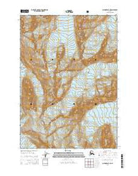 Cordova D-5 NE Alaska Current topographic map, 1:25000 scale, 7.5 X 7.5 Minute, Year 2014