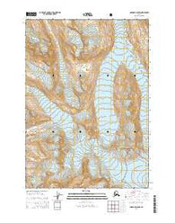 Cordova D-5 NW Alaska Current topographic map, 1:25000 scale, 7.5 X 7.5 Minute, Year 2014