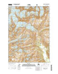 Cordova D-5 SE Alaska Current topographic map, 1:25000 scale, 7.5 X 7.5 Minute, Year 2014