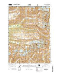 Cordova D-5 SW Alaska Current topographic map, 1:25000 scale, 7.5 X 7.5 Minute, Year 2014