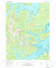 Craig A-1 Alaska Historical topographic map, 1:63360 scale, 15 X 15 Minute, Year 1948