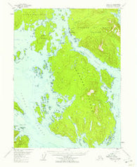 Craig A-3 Alaska Historical topographic map, 1:63360 scale, 15 X 15 Minute, Year 1948
