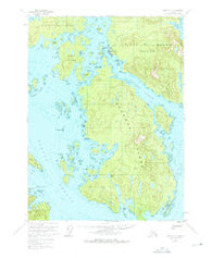 Craig A-3 Alaska Historical topographic map, 1:63360 scale, 15 X 15 Minute, Year 1951