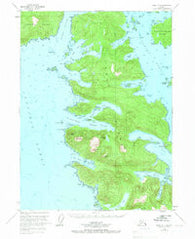 Craig A-4 Alaska Historical topographic map, 1:63360 scale, 15 X 15 Minute, Year 1951
